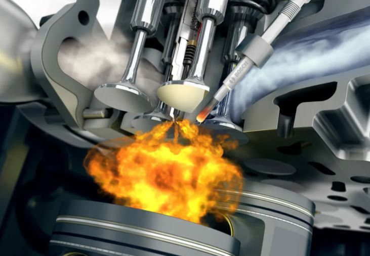 процесс работы дизельного двигателя